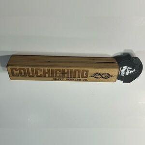 Couchiching Craft Brewing Co. Wood Beer Tap Handle